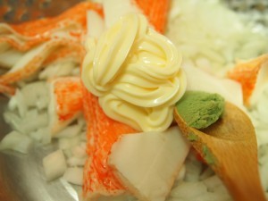with Mayo