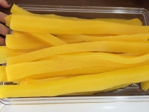 yellow pickles for kimbap